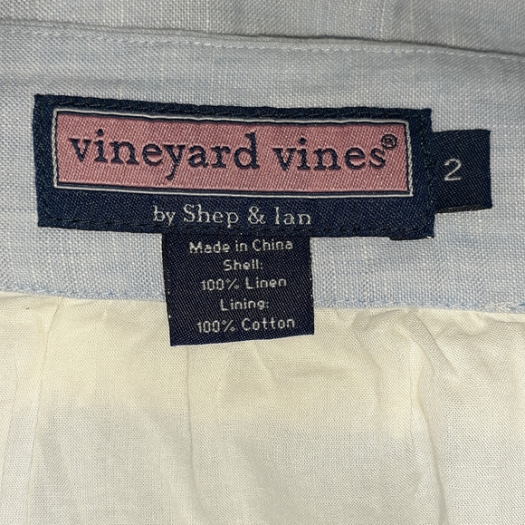 VINEYARD VINES LINEN SKIRT - Picture 3 of 3